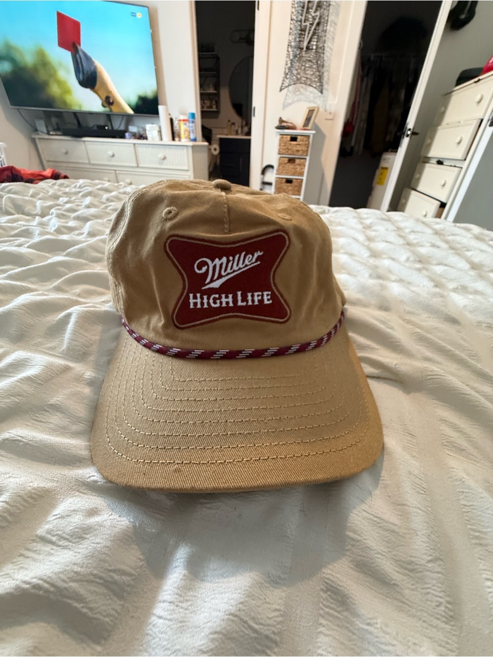 High Life Tan Baseball Cap